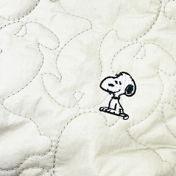 スヌーピー ROOTOTE キルティングトートバッグ(アイボリー) ショルダーバッグ SNOOPY