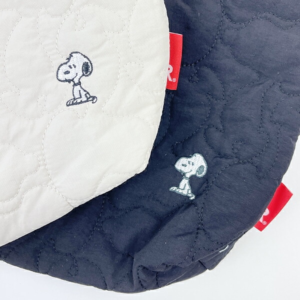 スヌーピー ROOTOTE キルティングトートバッグ(アイボリー) ショルダーバッグ SNOOPY