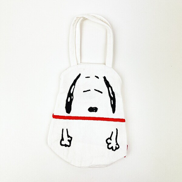 スヌーピー 3サイズトートバッグ＆ポーチ・チャーム 5点セット (ホワイト) SNOOPY ROOTOTE ルートート コラボ