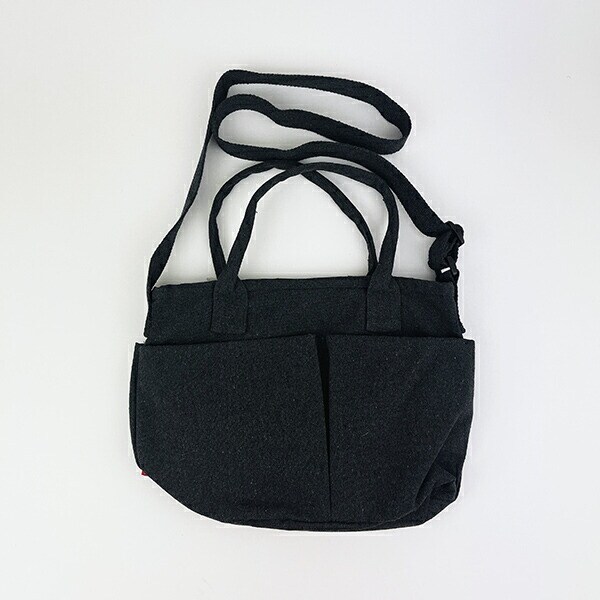 スヌーピー バケツ型2WAYトートバッグ ダークグレー ショルダーバッグ ROOTOTE ルートート コラボ SNOOPY