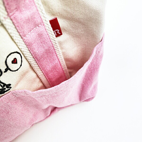 スヌーピー トートバッグ(S) (ピンク) ランチ SNOOPY ROOTOTE ルートート コラボ