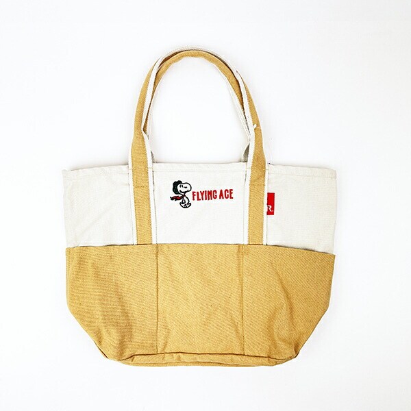 スヌーピー トートバッグ(M) (ブラウン) ランチ SNOOPY ROOTOTE ルートート コラボ