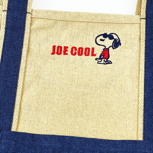 スヌーピー トートバッグ(L) (ネイビー) ランチ SNOOPY ROOTOTE ルートート コラボ