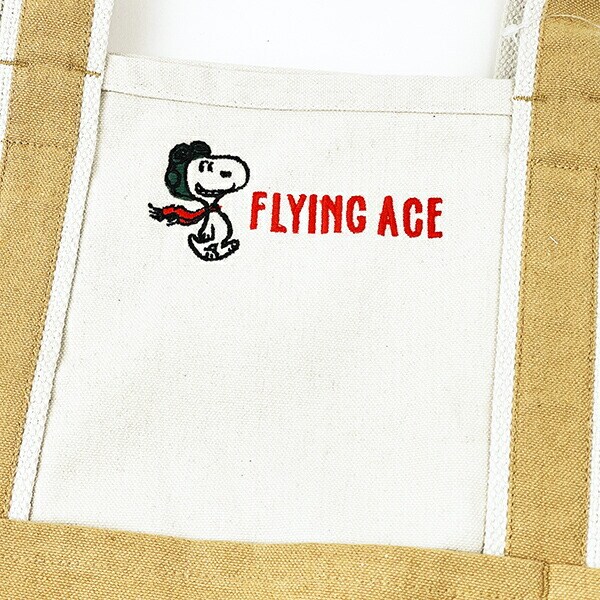 スヌーピー トートバッグ(L) (ブラウン) ランチ SNOOPY ROOTOTE ルートート コラボ