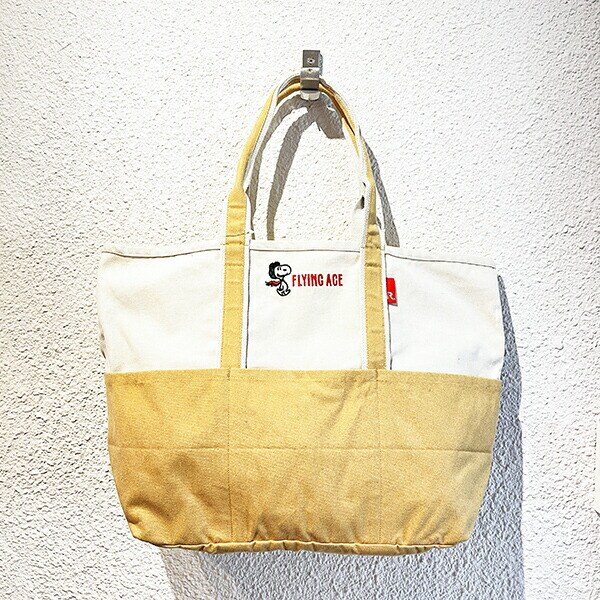 スヌーピー トートバッグ(L) (ブラウン) ランチ SNOOPY ROOTOTE ルートート コラボ