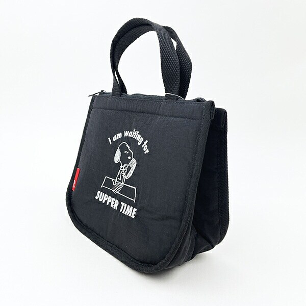 スヌーピー SUPPER TIME 簡易保冷ランチトートバッグ SNOOPY ROOTOTE ルートート コラボ