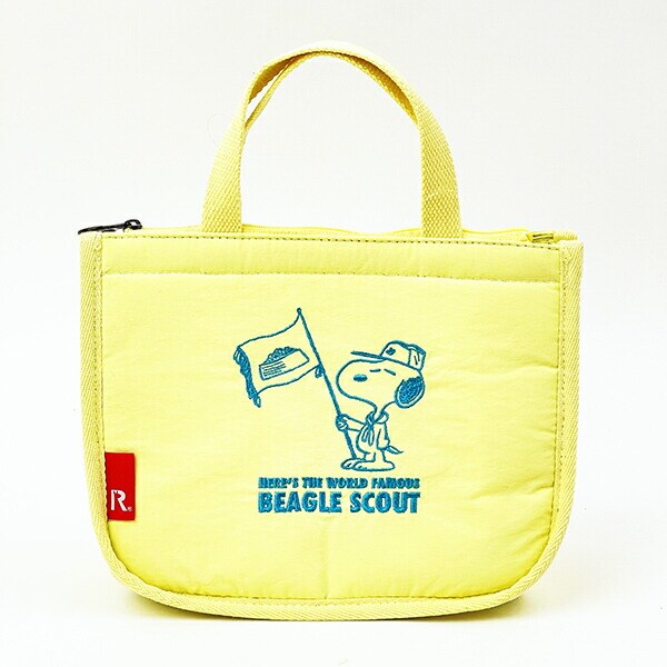 スヌーピー ビーグル・スカウト 簡易保冷ランチトートバッグ SNOOPY ROOTOTE ルートート コラボ