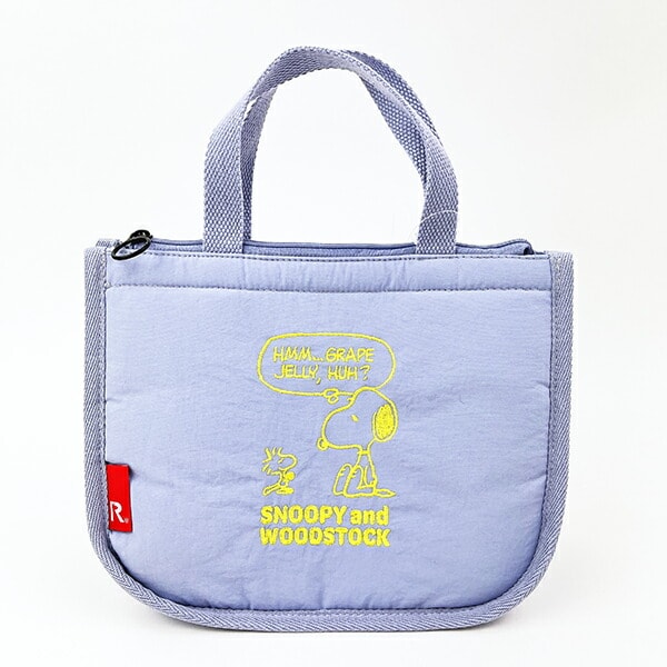 スヌーピー GRAPE JELLY 簡易保冷ランチトートバッグ SNOOPY ROOTOTE ルートート コラボ