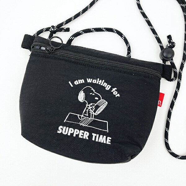 スヌーピー SUPPER TIME 簡易保冷サコッシュ ショルダーバッグーバッグ SNOOPY ROOTOTE