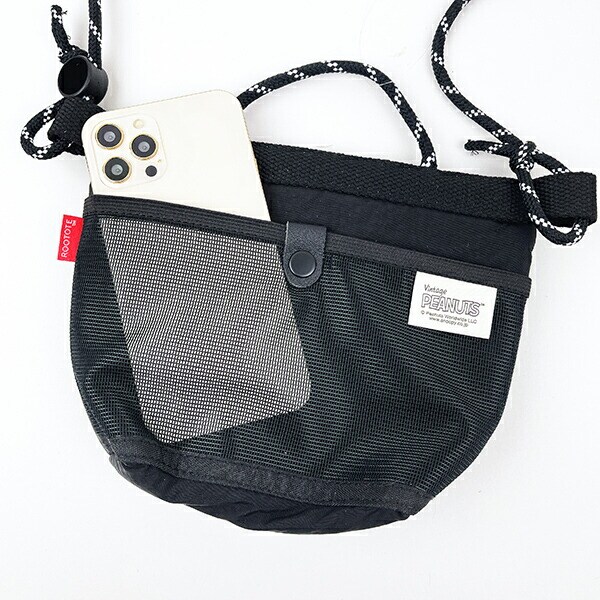 スヌーピー SUPPER TIME 簡易保冷サコッシュ ショルダーバッグーバッグ SNOOPY ROOTOTE