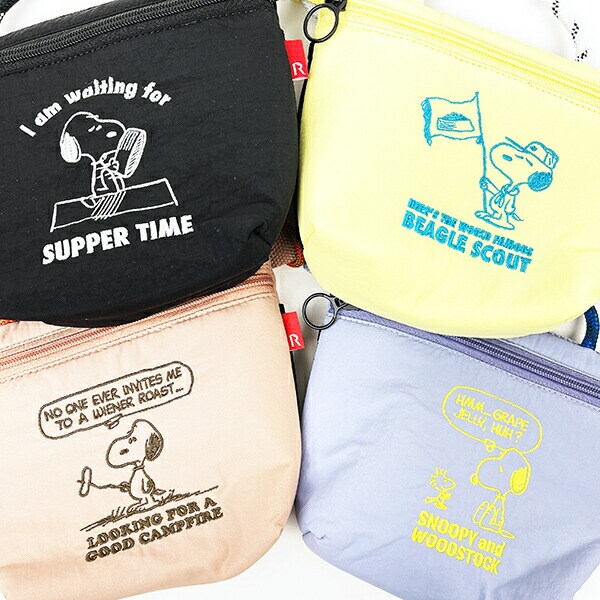 スヌーピー ビーグル・スカウト 簡易保冷サコッシュ ショルダーバッグーバッグ SNOOPY ROOTOTE
