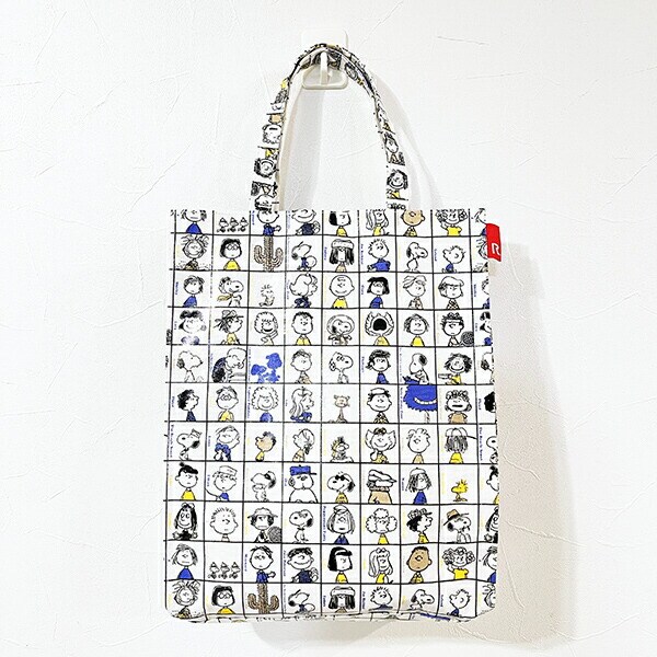 スヌーピー 70th スクエアトートバッグ ブロック SNOOPY ROOTOTE ルートート コラボ