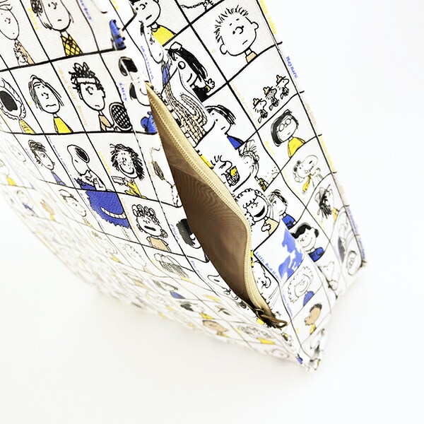 スヌーピー 70th スクエアトートバッグ ブロック SNOOPY ROOTOTE ルートート コラボ