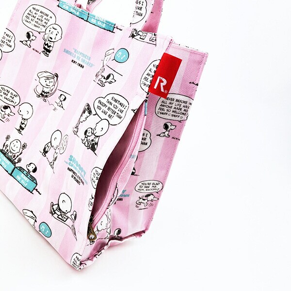 スヌーピー スクエアトートバッグ(小) 50ｓ SNOOPY ROOTOTE ルートート コラボ