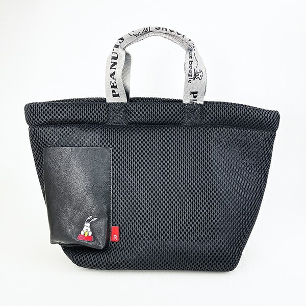 スヌーピー ウエッファ トートバッグ ブラック SNOOPY ROOTOTE ルートート コラボ