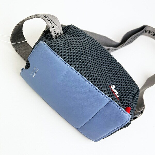 スヌーピー ウエッファ ショルダーバッグ グレー SNOOPY ROOTOTE ルートート コラボ