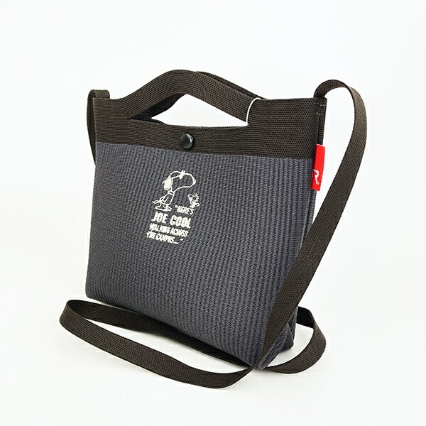 スヌーピー ルフル ショルダーバッグ グレー SNOOPY ROOTOTE ルートート コラボ