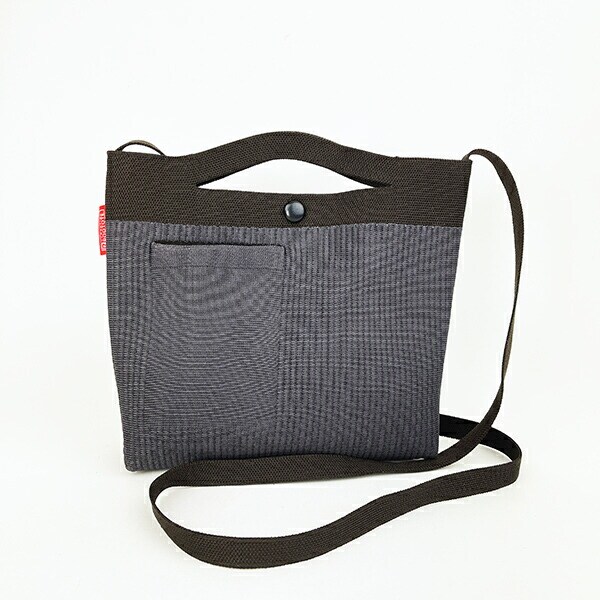 スヌーピー ルフル ショルダーバッグ グレー SNOOPY ROOTOTE ルートート コラボ