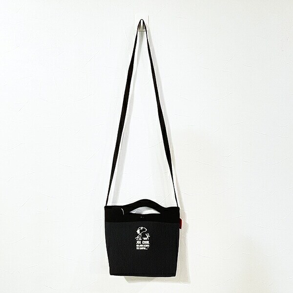 スヌーピー ルフル ショルダーバッグ グレー SNOOPY ROOTOTE ルートート コラボ