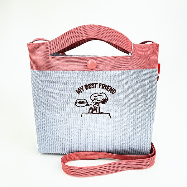 スヌーピー ルフル ショルダーバッグ ピンク SNOOPY ROOTOTE ルートート コラボ