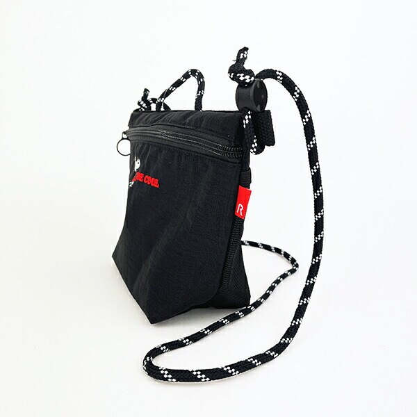 スヌーピー サコッシュ ブラック ショルダーバッグ SNOOPY ROOTOTE ルートート コラボ