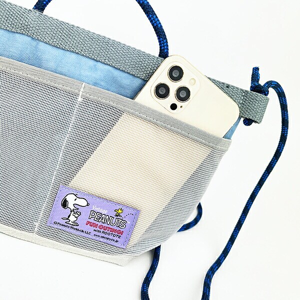 スヌーピー サコッシュ サックス ショルダーバッグ SNOOPY ROOTOTE ルートート コラボ