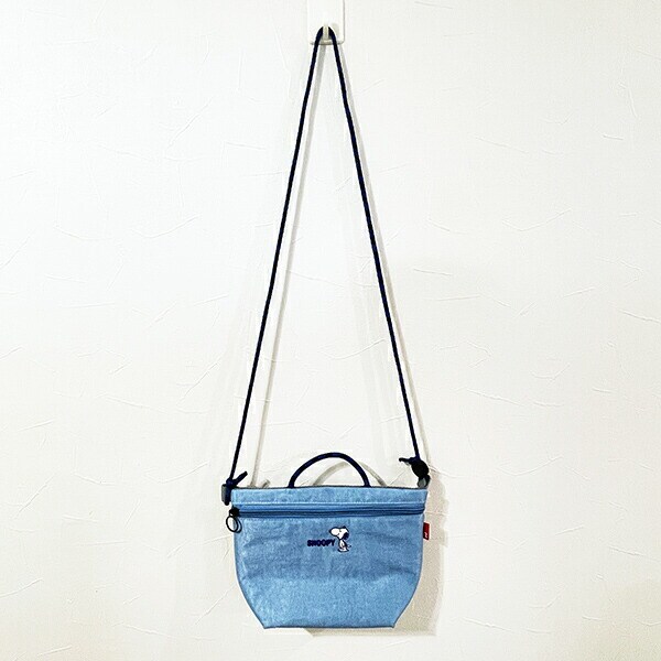 スヌーピー サコッシュ サックス ショルダーバッグ SNOOPY ROOTOTE ルートート コラボ
