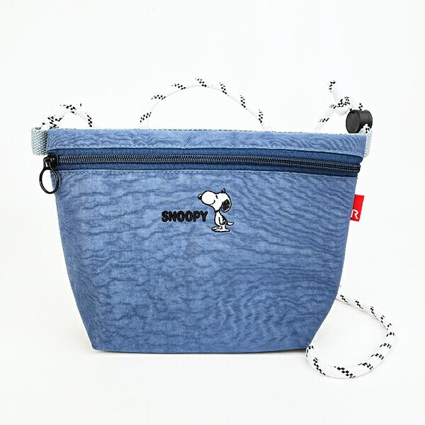 スヌーピー サコッシュ グレー ショルダーバッグ SNOOPY ROOTOTE ルートート コラボ