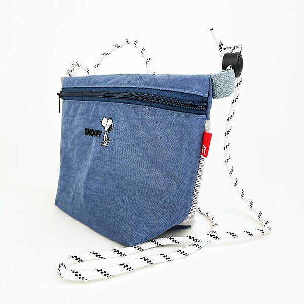 スヌーピー サコッシュ グレー ショルダーバッグ SNOOPY ROOTOTE ルートート コラボ
