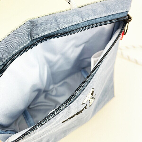 スヌーピー サコッシュ グレー ショルダーバッグ SNOOPY ROOTOTE ルートート コラボ