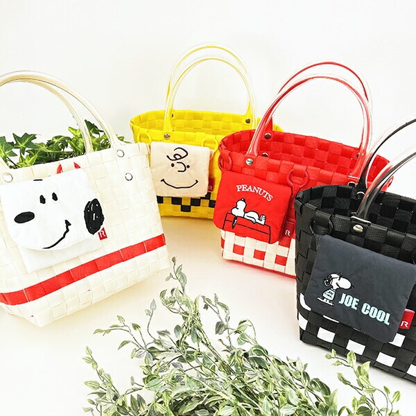 スヌーピー ジョークール バスケットトートバッグ SNOOPY ROOTOTE ルートート コラボ
