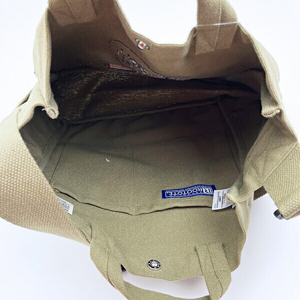 スヌーピー 2WAYショルダートートバッグ カーキ ROOTOTE ルートート コラボ SNOOPY