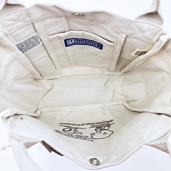 スヌーピー ランチトートバッグ アイボリー ROOTOTE ルートート コラボ SNOOPY