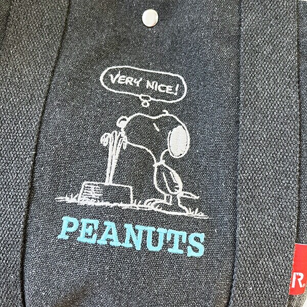 スヌーピー ランチトートバッグ グレー ROOTOTE ルートート コラボ SNOOPY