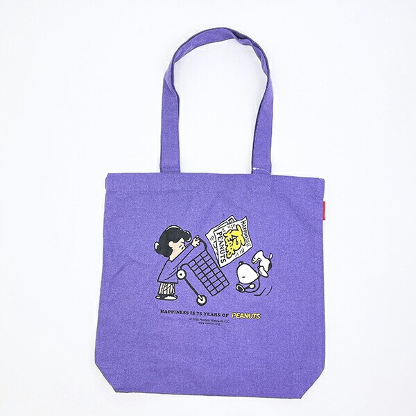 スヌーピー ルーシー トートバッグ トール ベリー PEANUTS 75th ROOTOTE ルートート SNOOPY