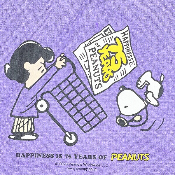 スヌーピー ルーシー トートバッグ トール ベリー PEANUTS 75th ROOTOTE ルートート SNOOPY