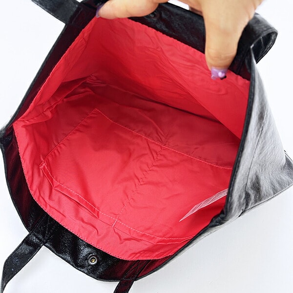 スヌーピー A4トートバッグ ブラック PEANUTS 75th ROOTOTE ルートート コラボ SNOOPY