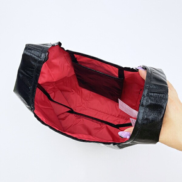 スヌーピー 2WAYショルダーバッグ ブラック PEANUTS 75th ROOTOTE ルートート コラボ SNOOPY