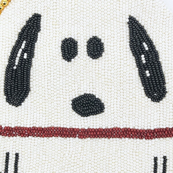 スヌーピー ミニトートバッグ アイボリー ROOTOTE ルートート コラボ SNOOPY