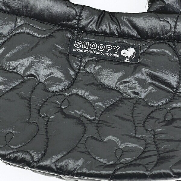 スヌーピー ミニショルダーバッグ (ブラック) SNOOPY