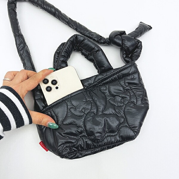 スヌーピー ミニショルダーバッグ (ブラック) SNOOPY