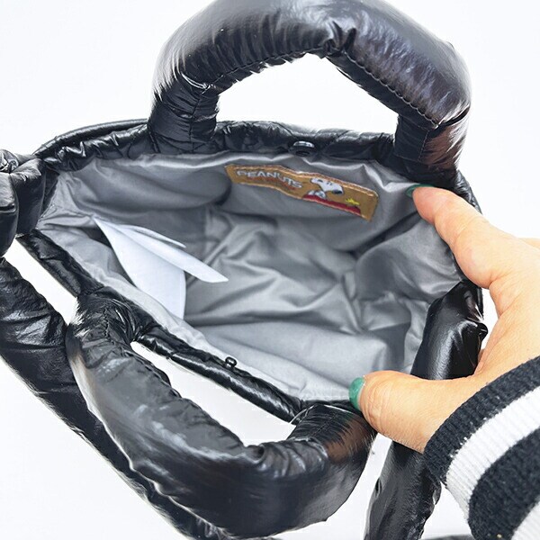 スヌーピー ミニショルダーバッグ (ブラック) SNOOPY