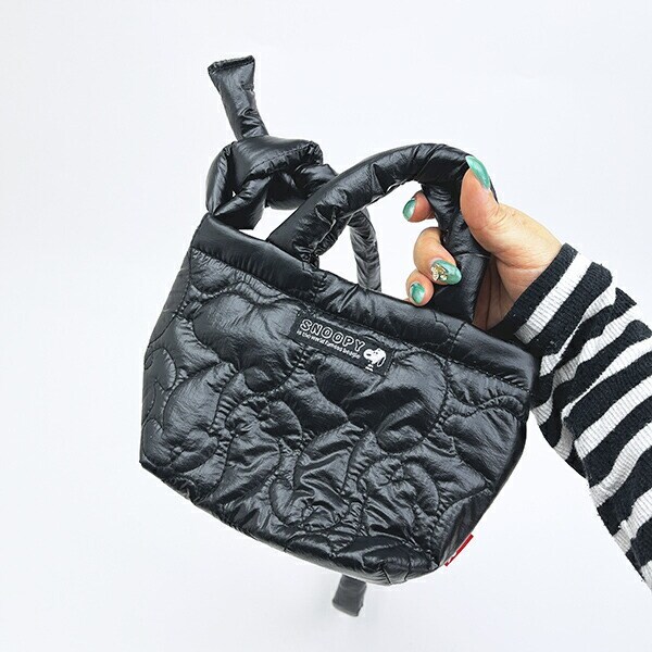 スヌーピー ミニショルダーバッグ (ブラック) SNOOPY