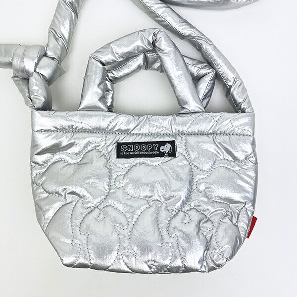 スヌーピー 2WAYミニショルダーバッグ シャイニーシルバー ROOTOTE ルートート SNOOPY