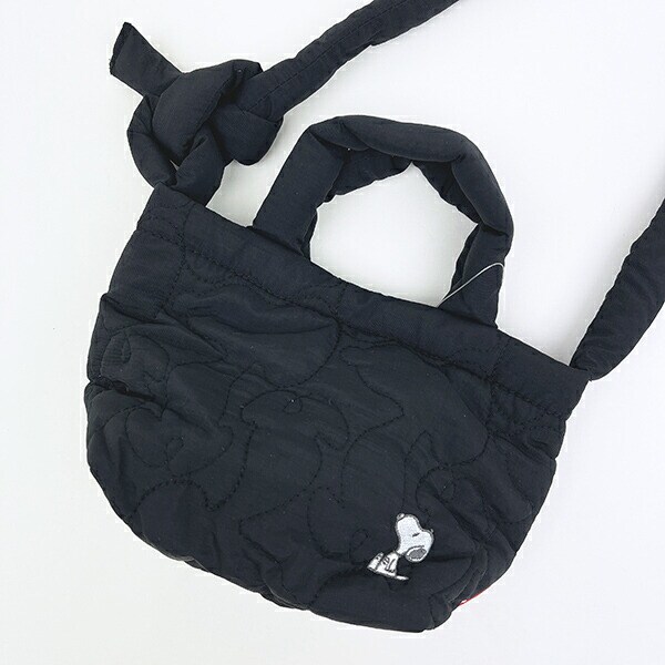 スヌーピー 2WAYミニショルダーバッグ マットブラック ROOTOTE ルートート SNOOPY