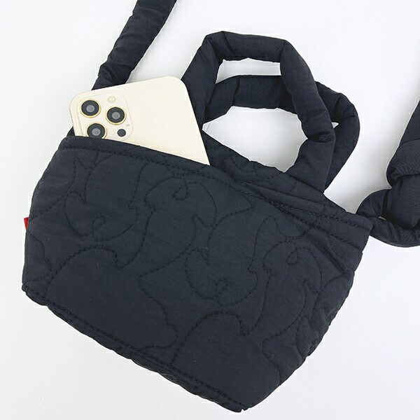 スヌーピー 2WAYミニショルダーバッグ マットブラック ROOTOTE ルートート SNOOPY