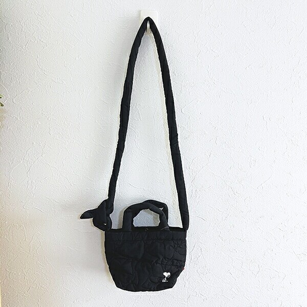 スヌーピー 2WAYミニショルダーバッグ マットブラック ROOTOTE ルートート SNOOPY