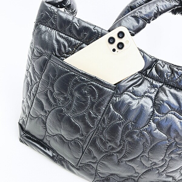 スヌーピー 2WAYミディアムショルダーバッグ シャイニーブラック ROOTOTE ルートート SNOOPY