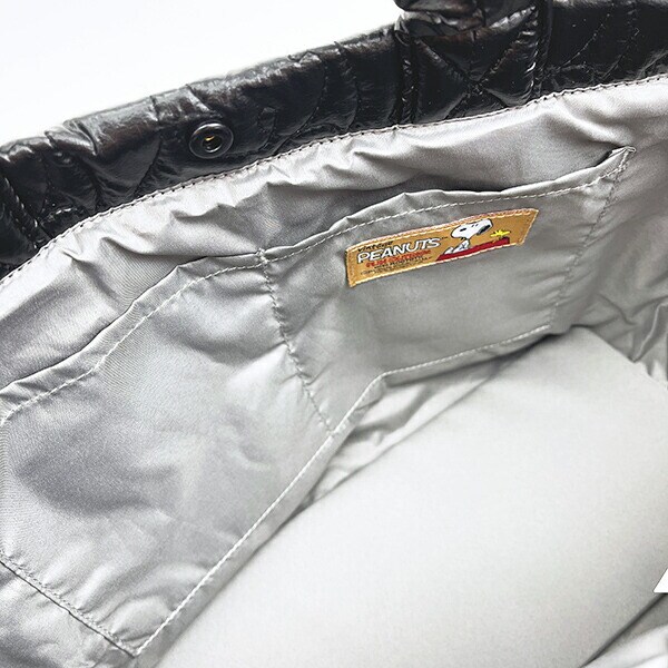 スヌーピー 2WAYミディアムショルダーバッグ シャイニーブラック ROOTOTE ルートート SNOOPY
