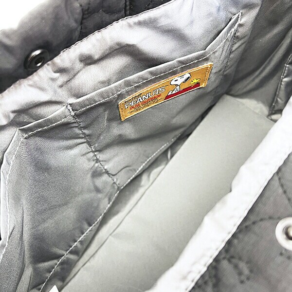 スヌーピー 2WAYミディアムショルダーバッグ マットブラック ROOTOTE ルートート SNOOPY